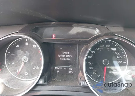 2013 Audi A5 2.0T Premium из США, поврежденный, VIN WAULFAFR9DA034040